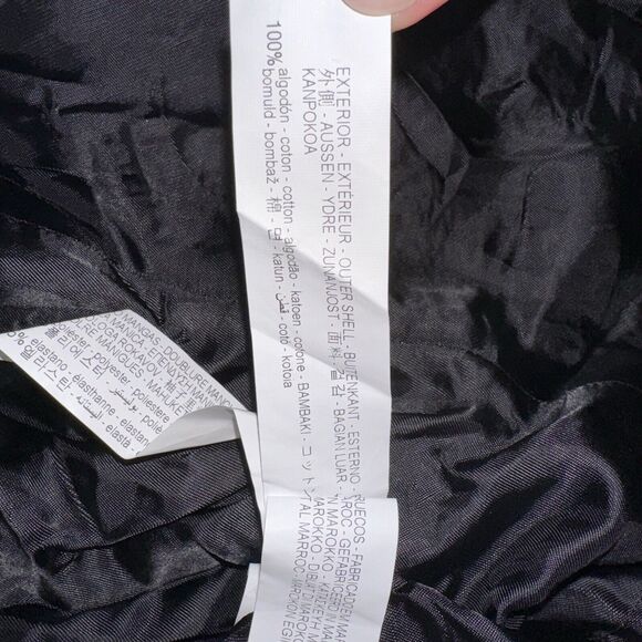 Zara Orange Red Tweed Double Breast Blazer Diamond Button Trinny Blogger Women L - Picture 14 of 14